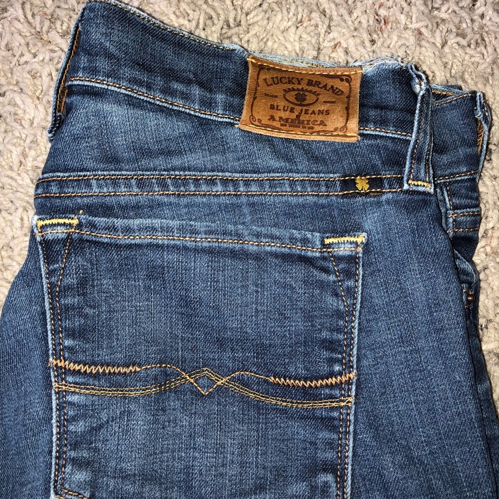 Boot cute lucky brand jeans